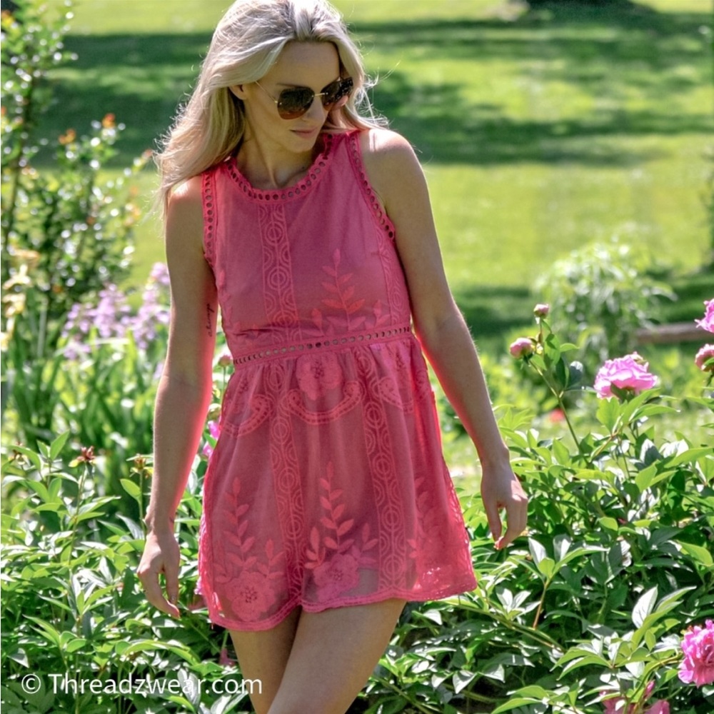Lace Mini Dress
